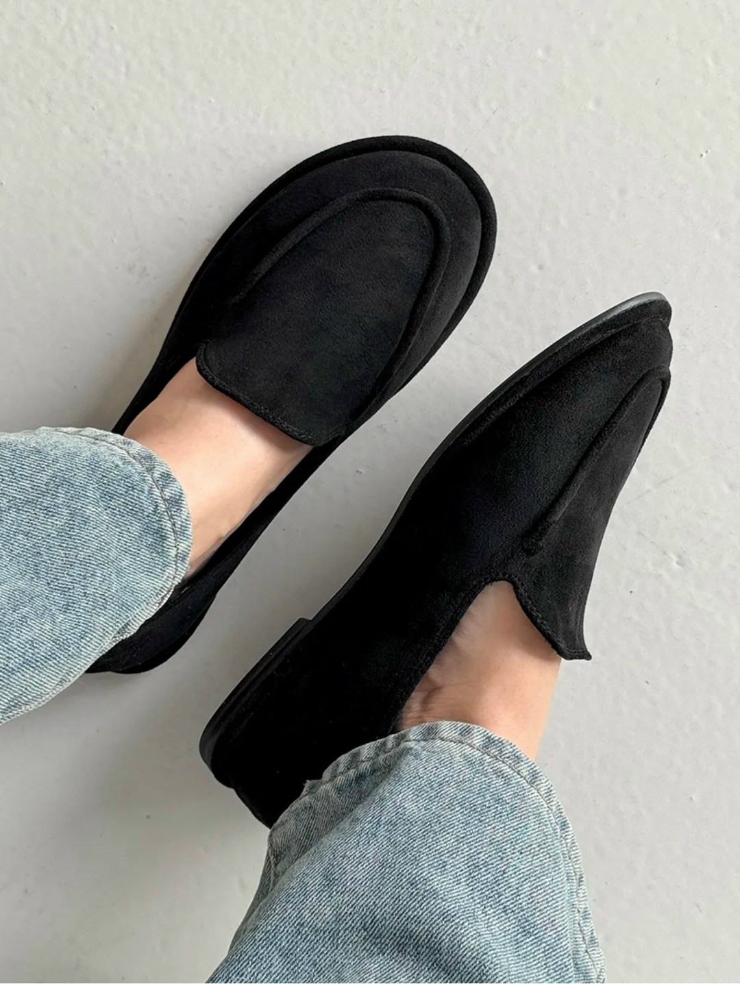 лоферы на тонкой подошве,,туфли лоферы замшевые на плоской подошве,лоферы женские,лоферы замш