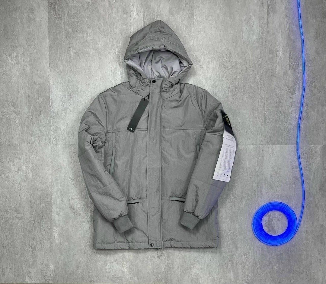 демисезонная куртка,куртка stone island,куртка удлиненная с капюшоном stone island,куртка stone island мужская,куртка зимняя stone island