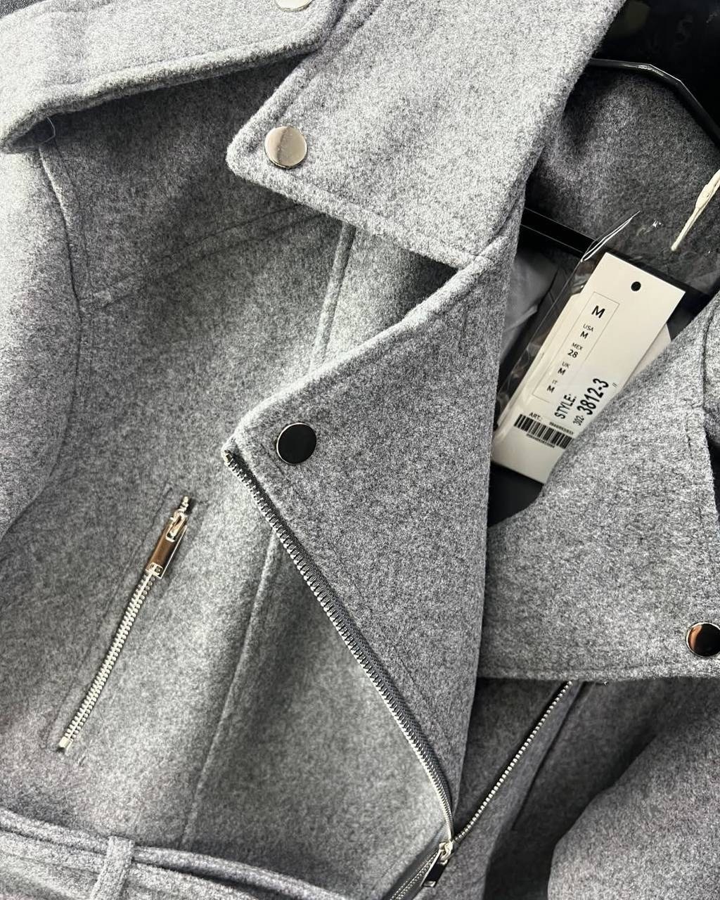 косуха женская шерстяная оверсайз kyfon,куртка косуха из пальтовой ткани женская,куртка косуха,модная женская куртка,косуха