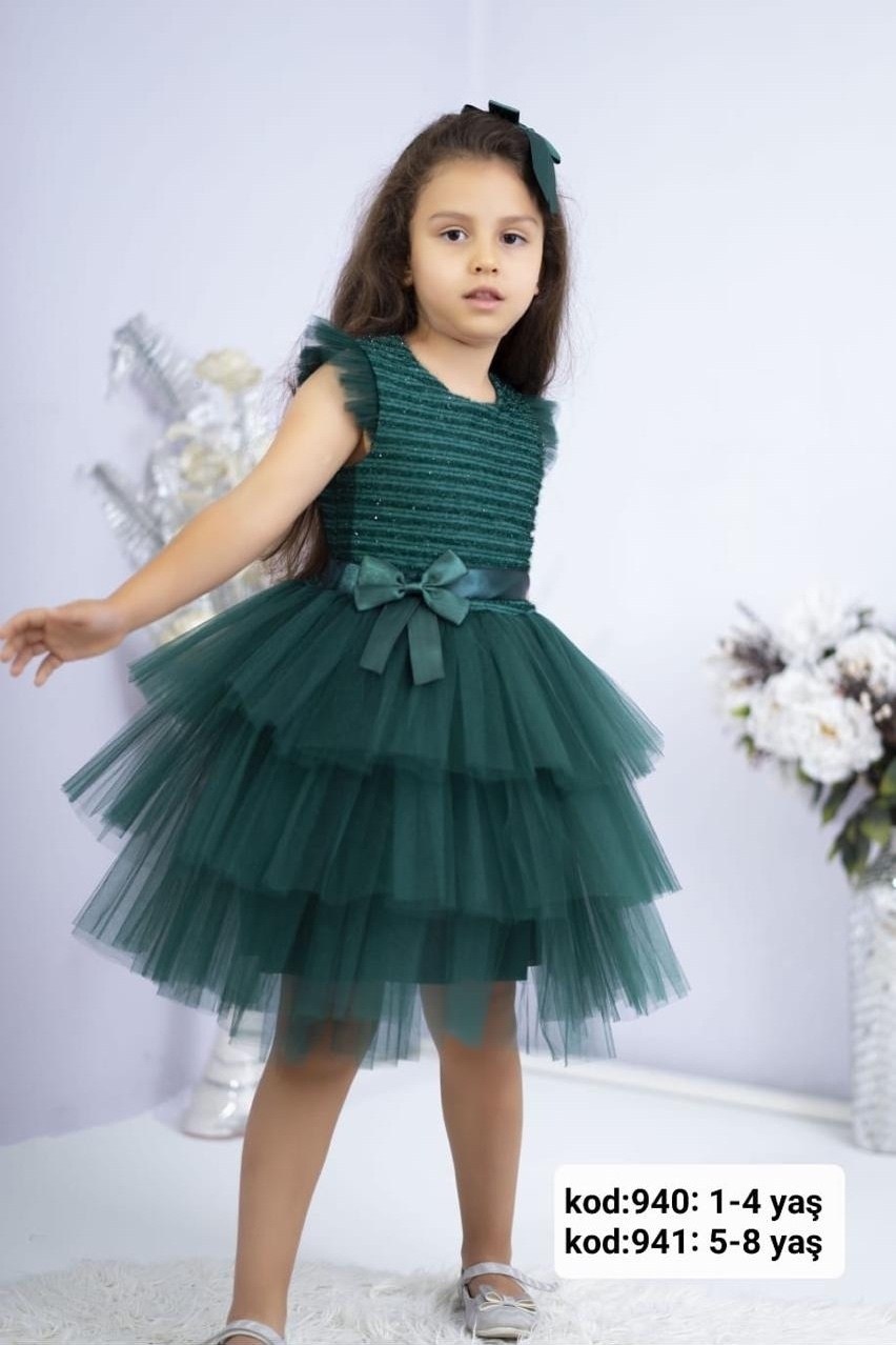 платье для девочки,зеленое платье для девочки,изумрудное платье для девочки,платье для девочки праздничное,платье праздник