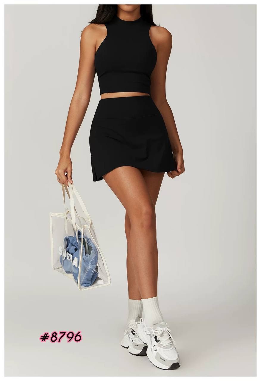 спортивная мини юбка,женские спортивные топы,спортивная юбка,теннисная юбка женская,юбка и топ
