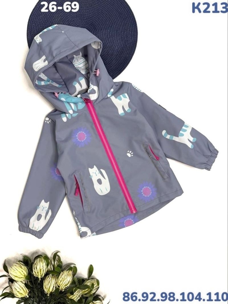 демисезонная мембранная ветровка,ветровка для девочек,ветровка мембрана,куртка демисезонная,