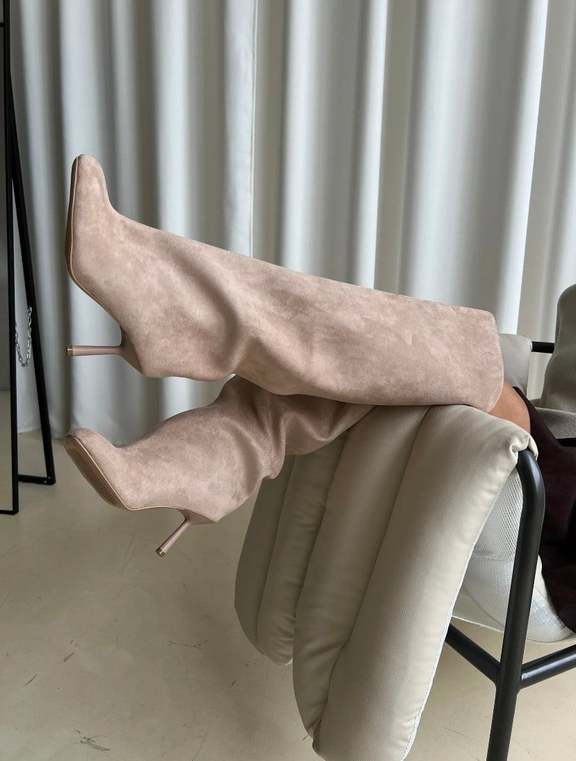 сапоги замшевые,сапоги женские замшевые,женские сапоги,сапоги женские из натуральной замши,сапоги высокие