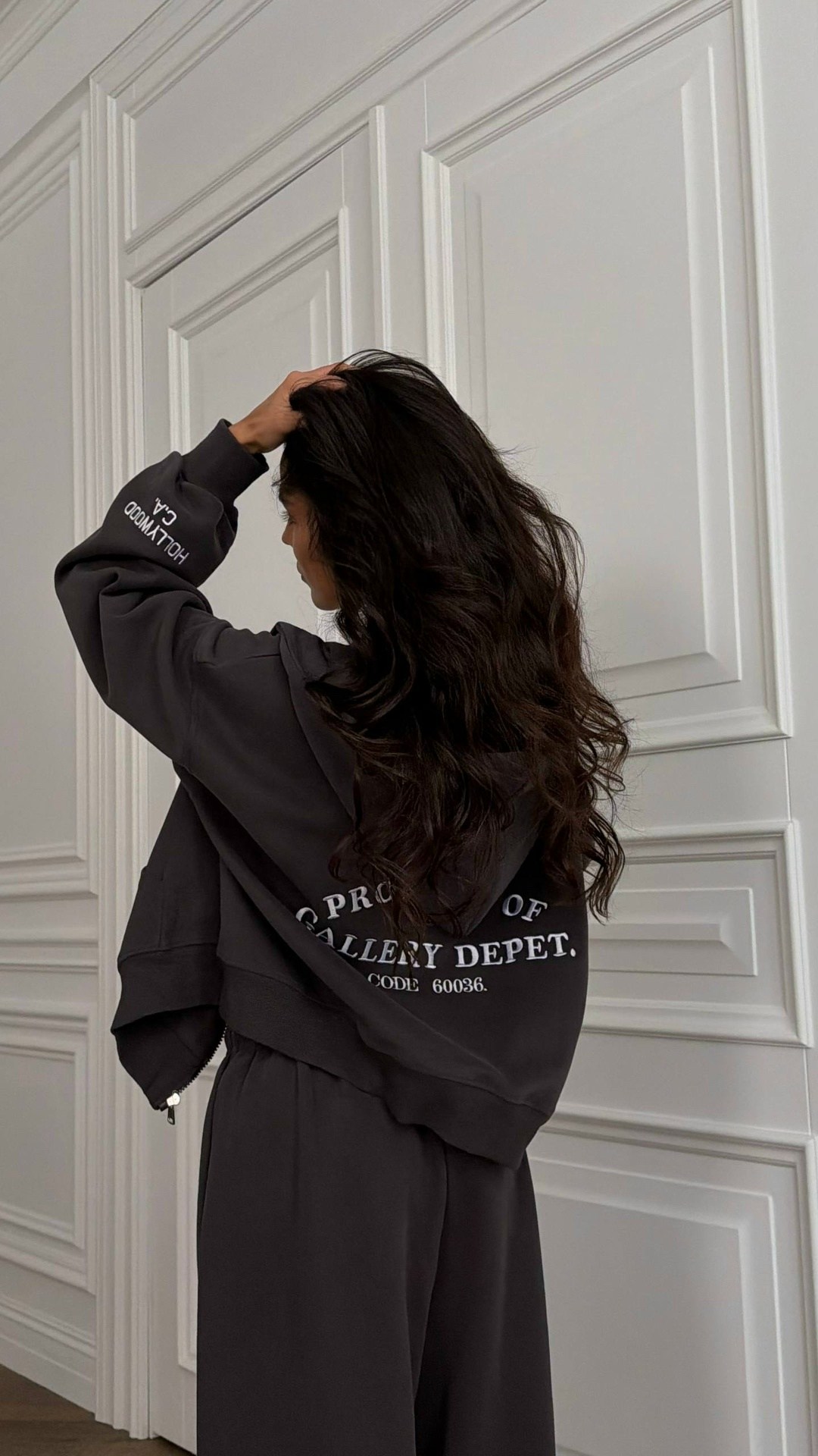 костюм женский,укороченное худи на молнии шоколадного цвета,костюм женский на флисе