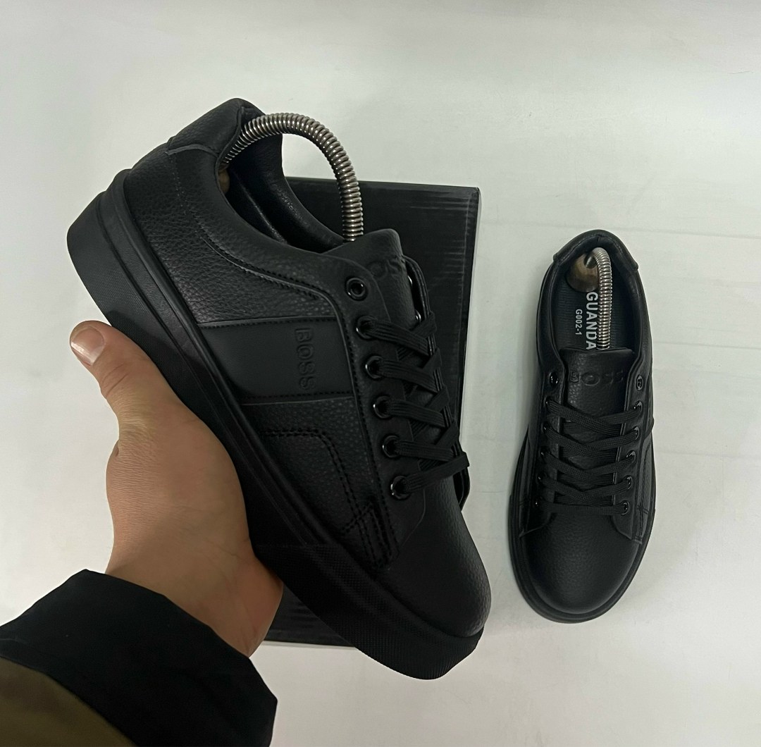 ,кеды мужские,кеды мужские кожаные,boss кроссовки,кеды ruggi nappa размер 37 черный