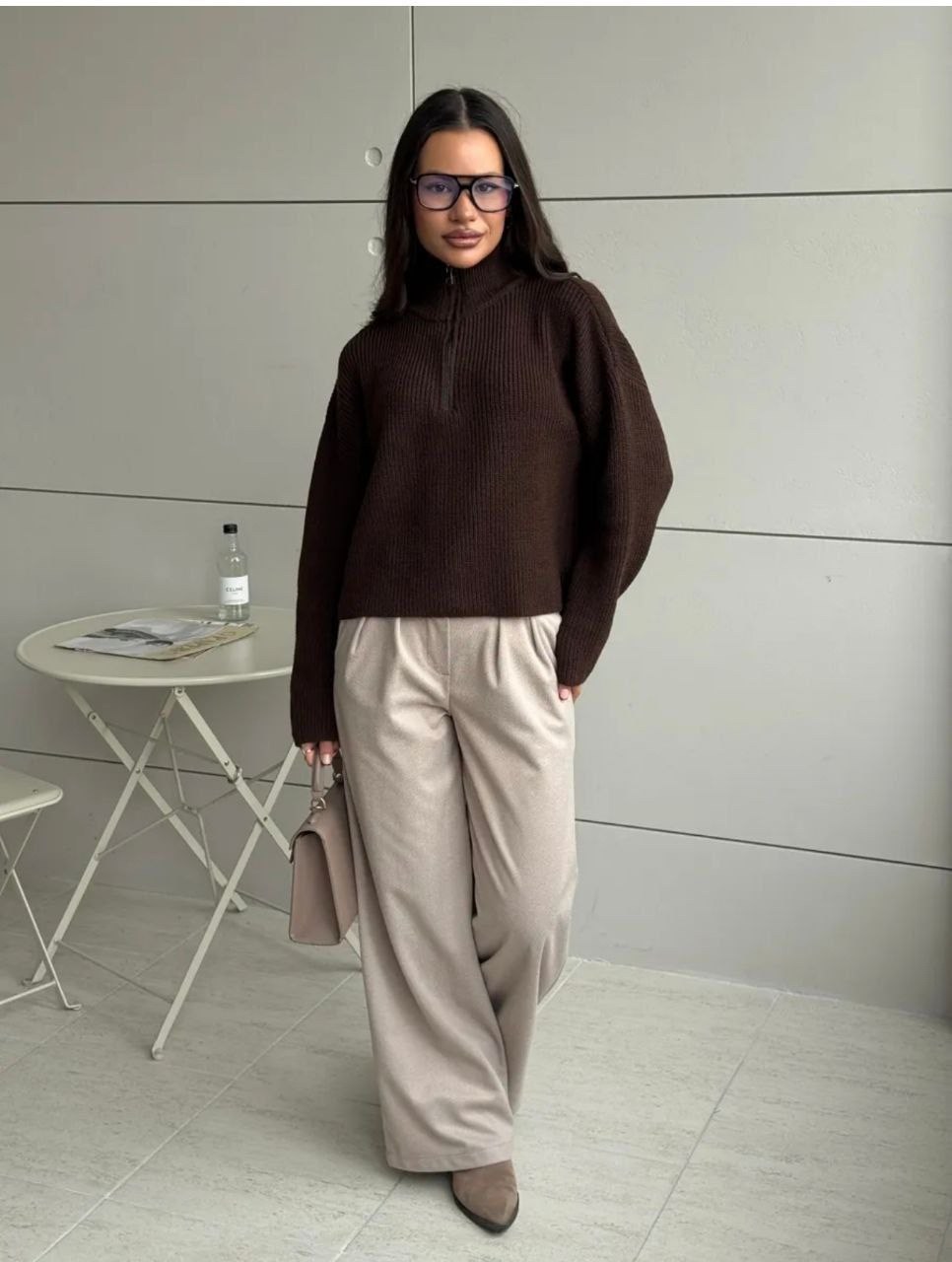 женский джемпер,джемпер шерстяной оверсайз,джемпер свитер оверсайз,джемпер оверсайз удлиненный вязаный,свитер оверсайз с воротником