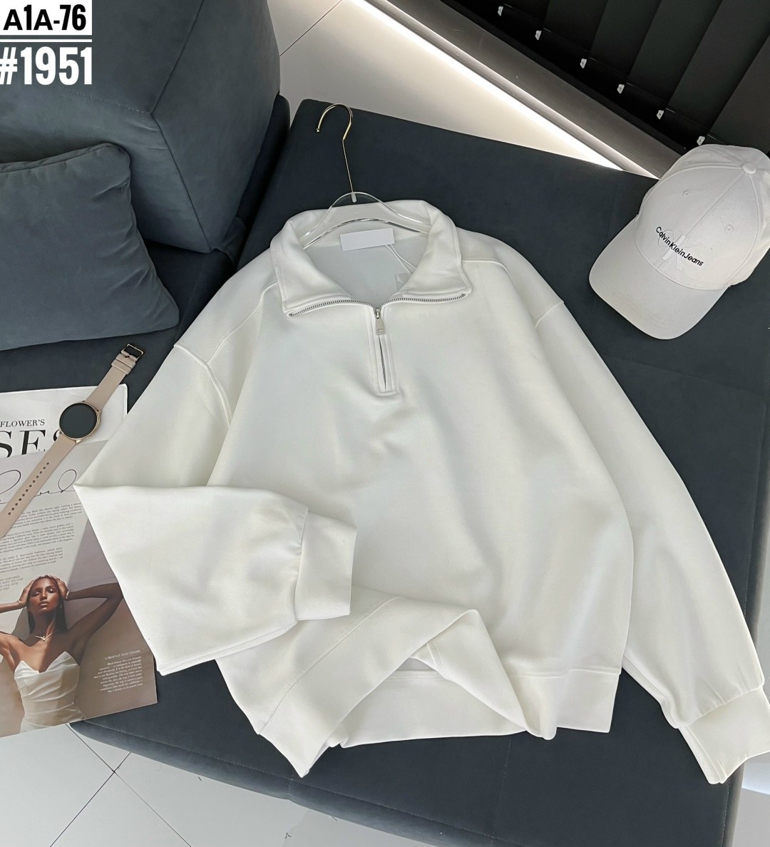 женская кофта,свитшот женская,свитшот на замке,свитшот с воротником на молнии кориченвый uqlo,кофта на замке