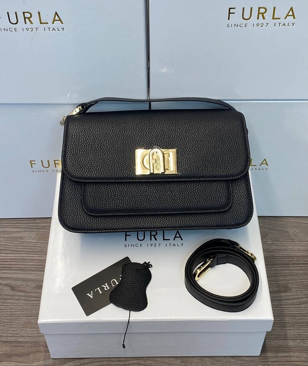 сумка женская furla,сумка furla,сумка кросс-боди женская furla wb00094 черная,женская новая сумка furla,сумка furla metropolis