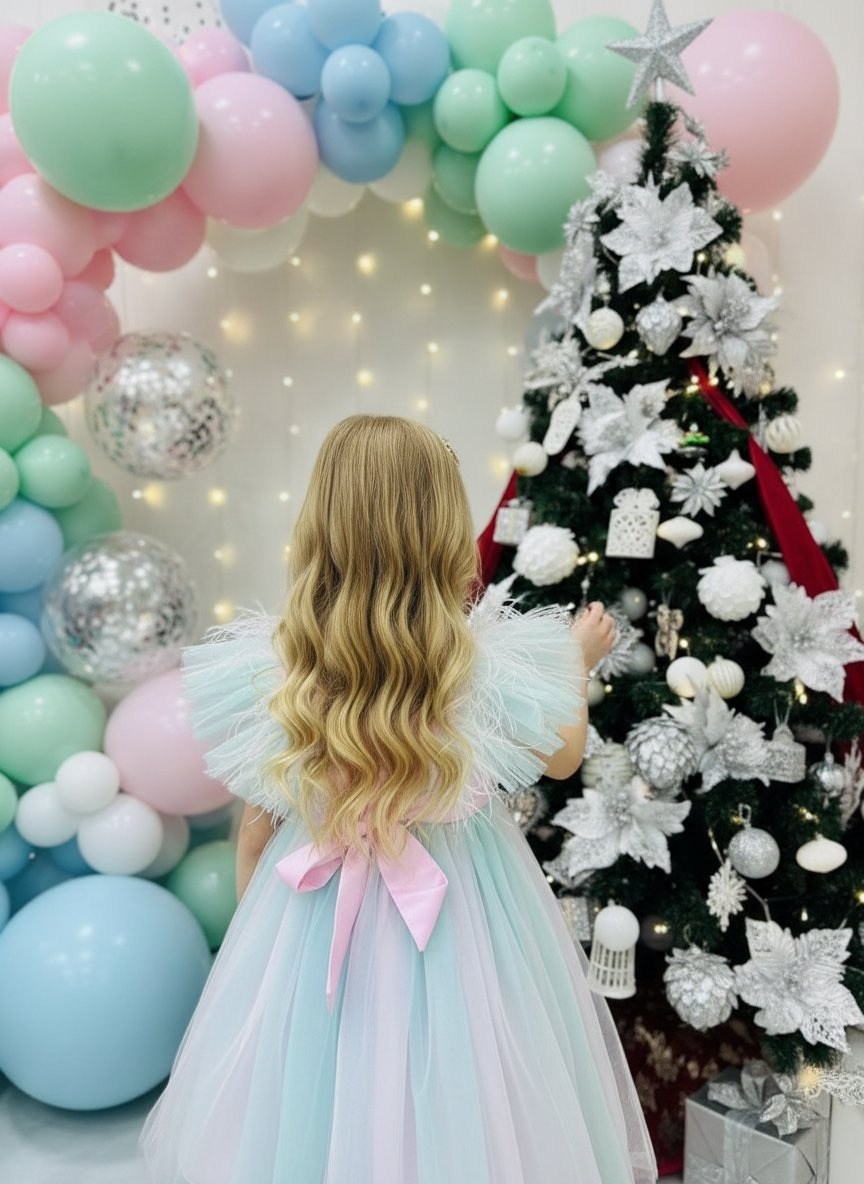 платье на девочку на годик,платье для девочки,платье для девочки праздничное,платье единорожка для девочки,платье единорога