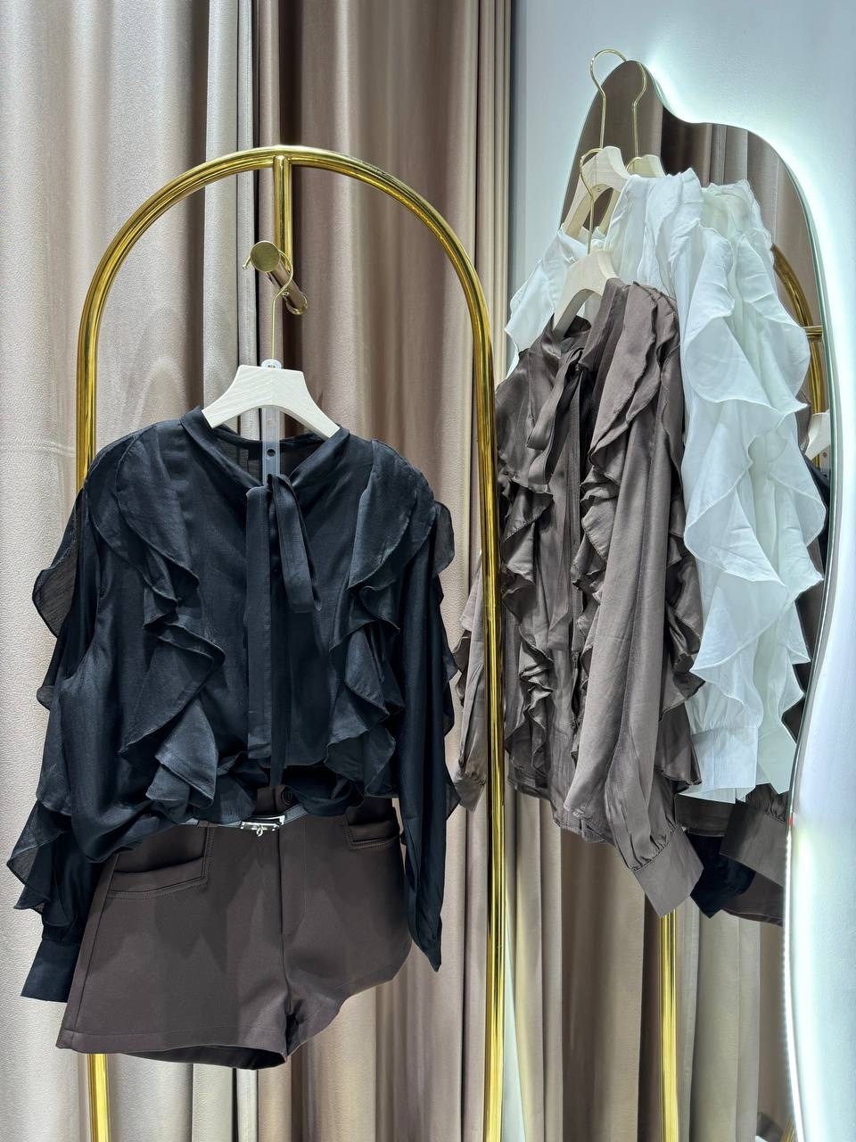 блузка нарядная,блуза,блузка с воланами и рюшами,женская блузка,блузка нарядная праздничная katypretty 316690100