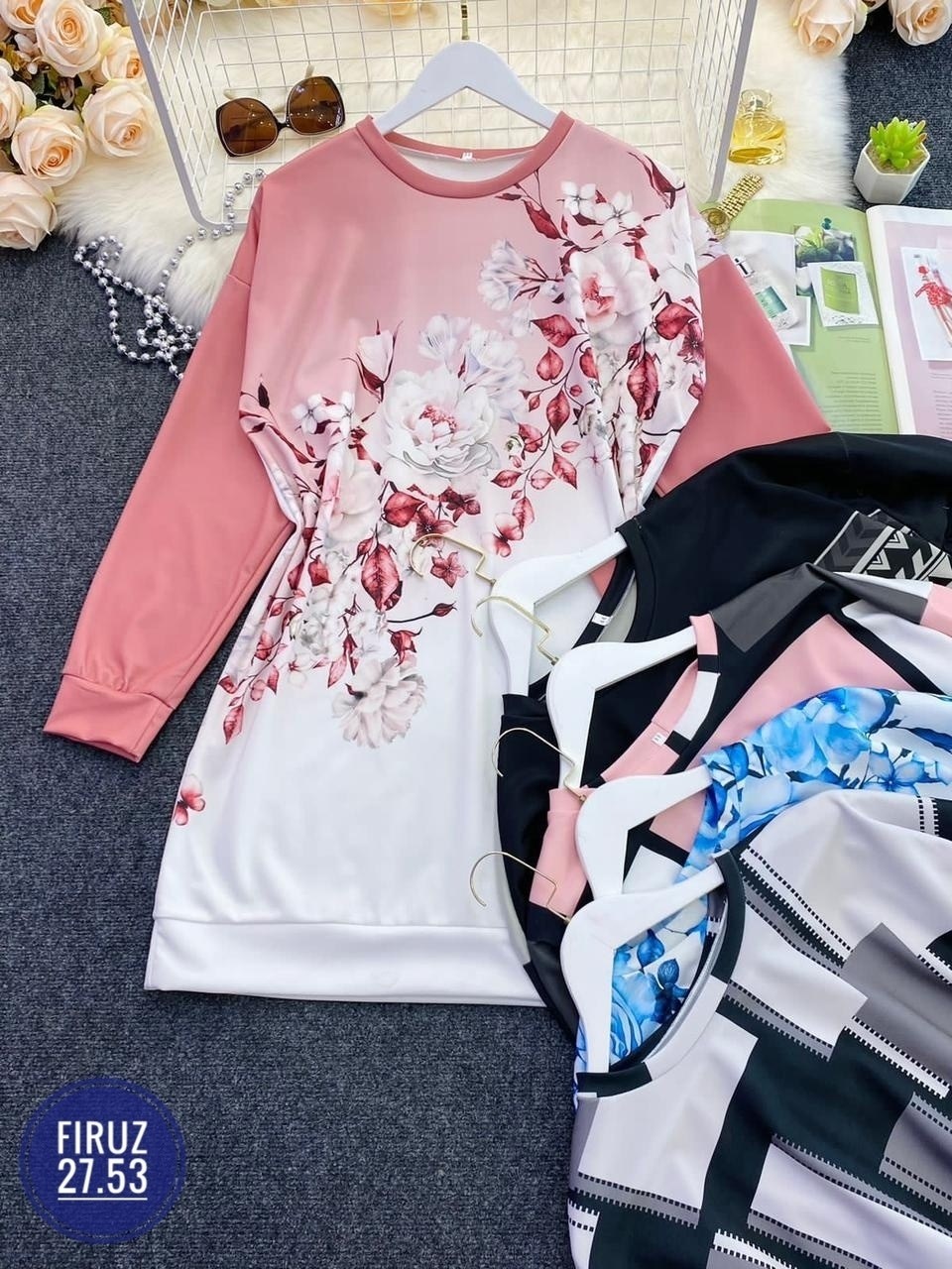 платье-туника женское,платье свитшот женское,платье-свитер,платье модное,платье