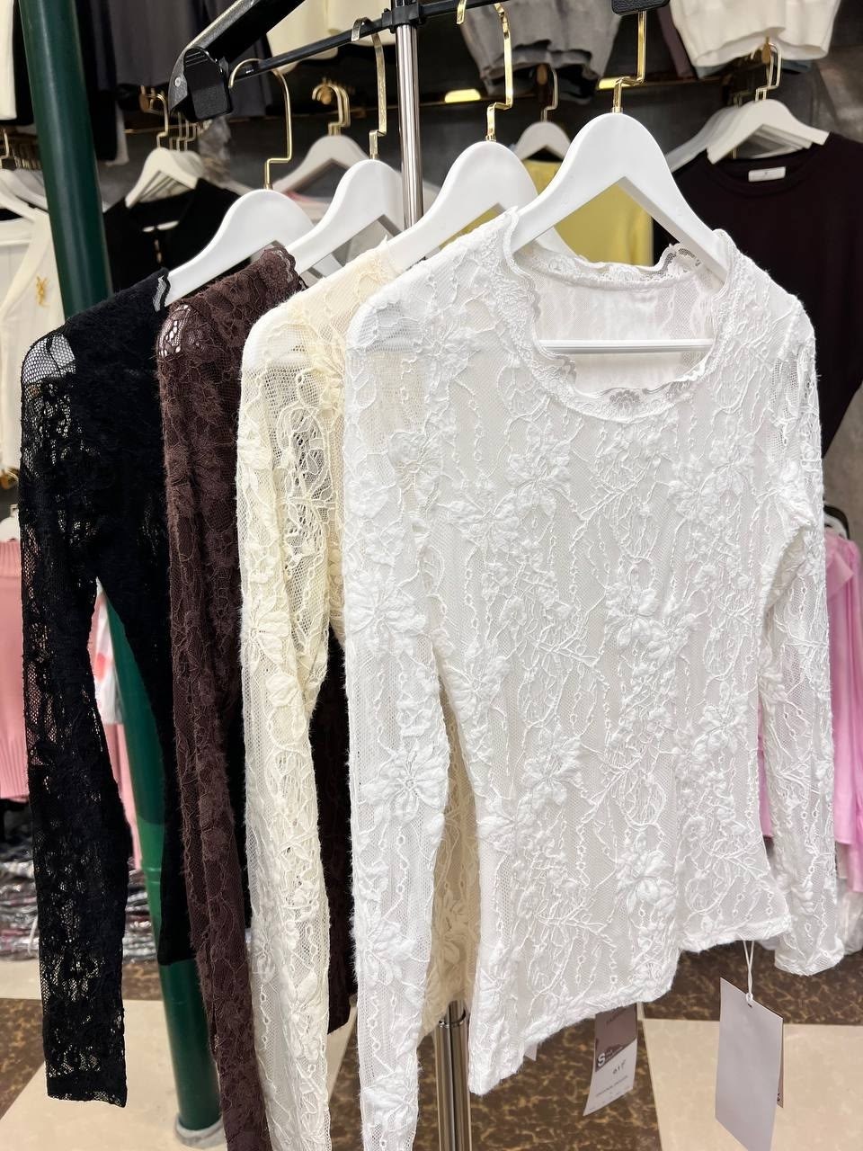 кружевная блузка,женская кружевная блузка с длинным рукавом,женская кружевная блузка,платье кружевное,женская блузка