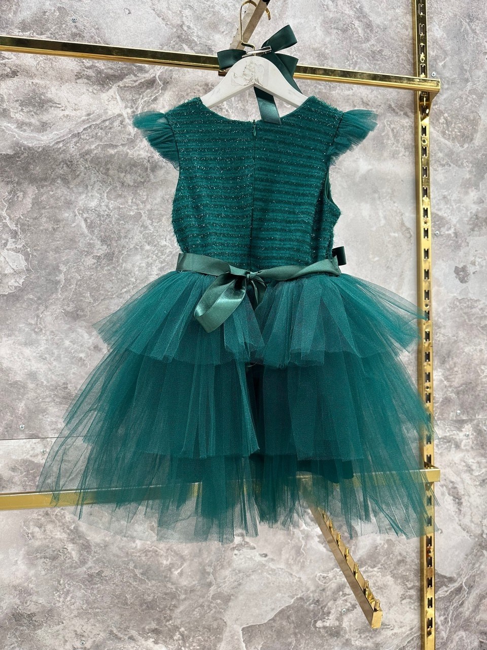 платье для девочки,зеленое платье для девочки,изумрудное платье для девочки,платье для девочки праздничное,платье праздник