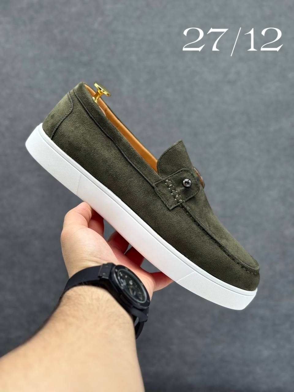 замшевые лоферы loro piana,,лоферы мужские замшевые loro piana suede lux olive,лоферы loro piana, повседневные