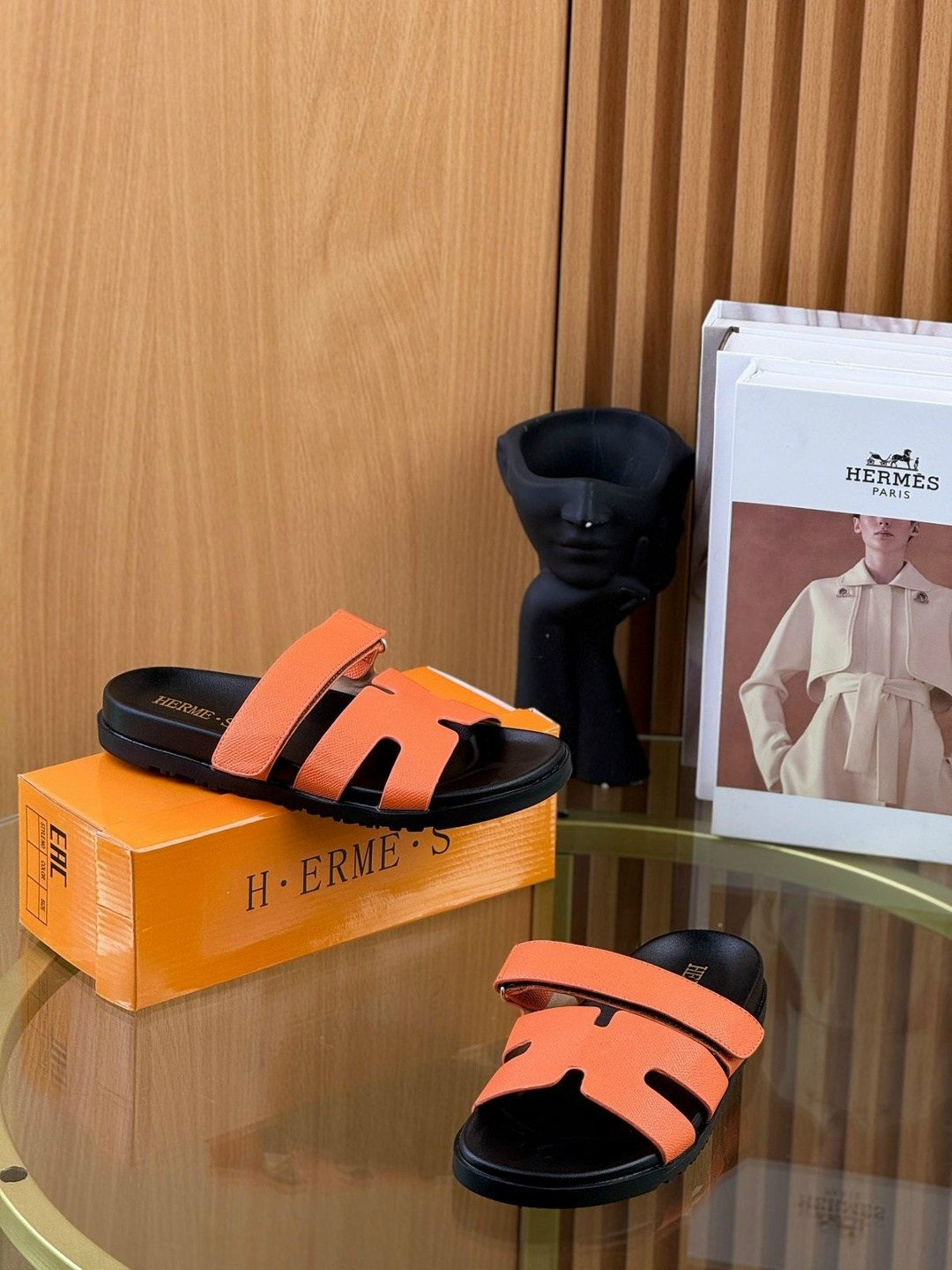 шлепанцы hermes оранжевые,шлепки эрмес,hermes босоножки,,hermes сандалии