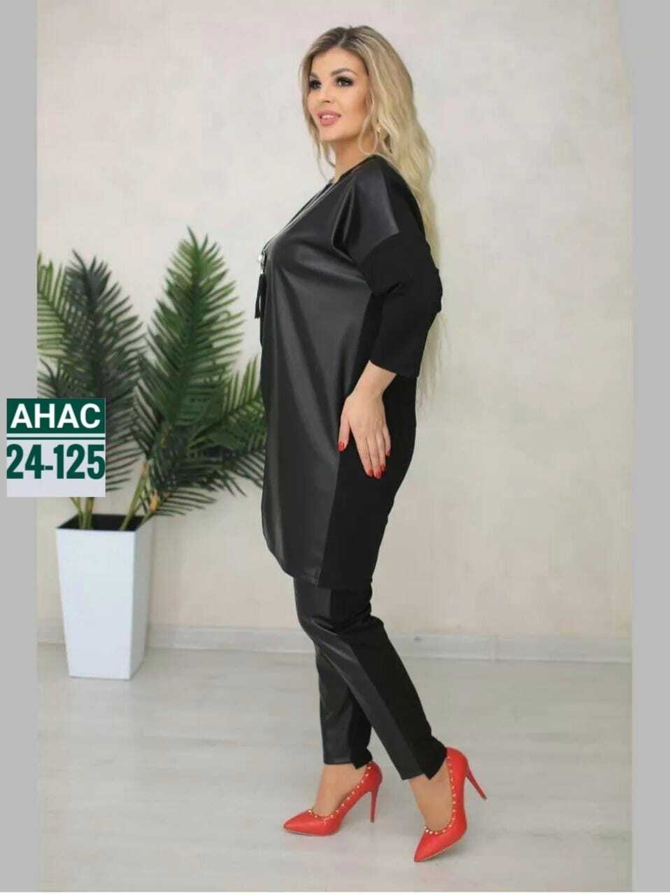 женский брючный костюм,костюм брючный,костюм с туникой,костюм двойка женская,костюмы из экокожи больших размеров