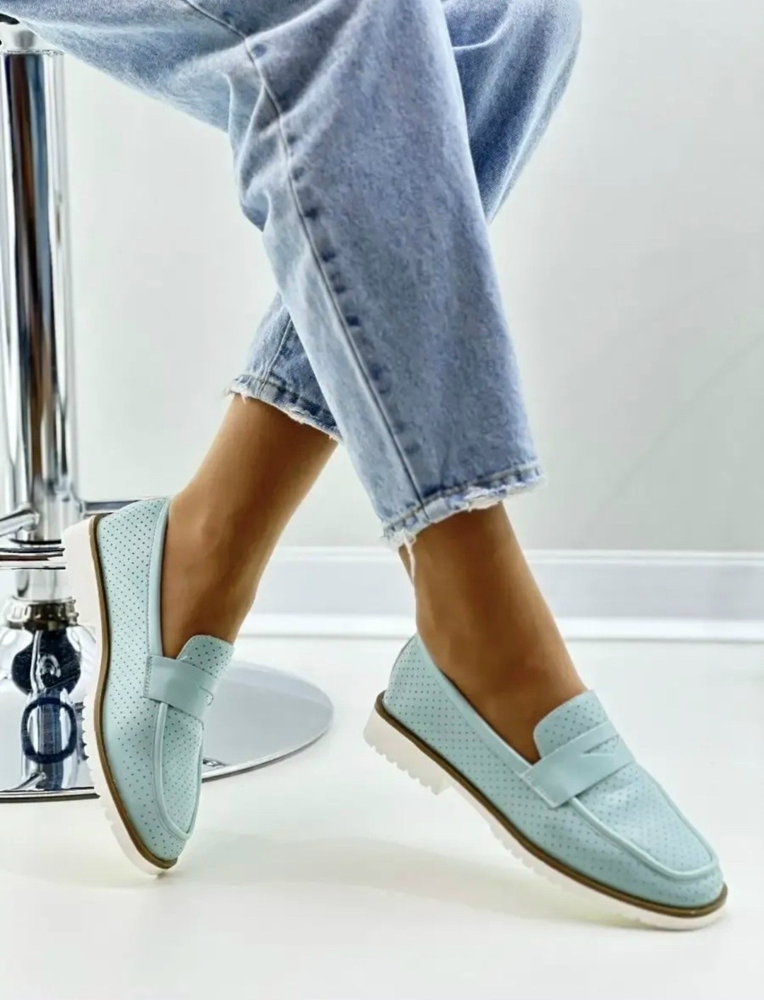 женские мокасины,мокасины с перфорацией,,мокасины летние,мокасины летние дышащие