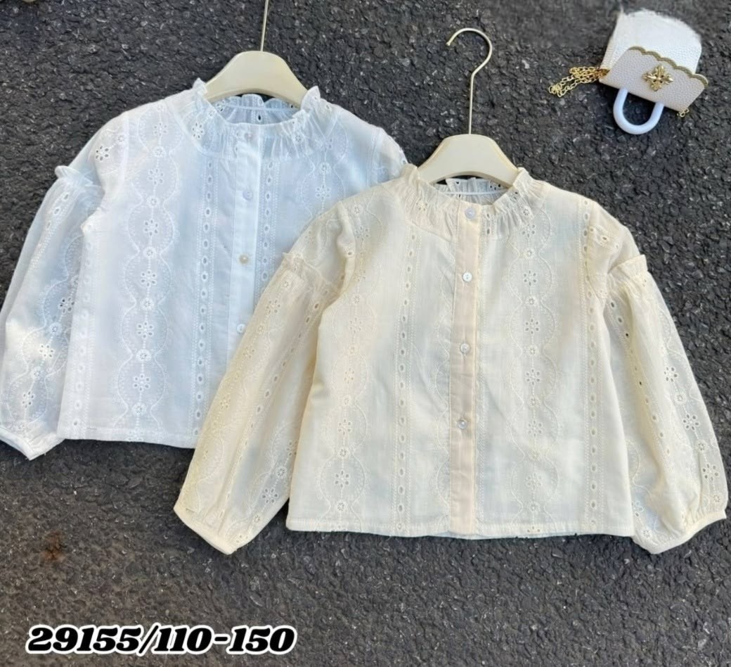 блузка для девочки,блузка элегантная,рубашка для девочек,блузка детская,кружевная блузка