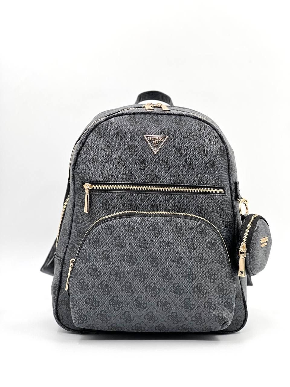 женский рюкзак guess,рюкзак guess коричневый,guess рюкзак,рюкзак guess eco elements backpack hwesg876733 темно-коричневый,рюкзак guess рюкзак guess