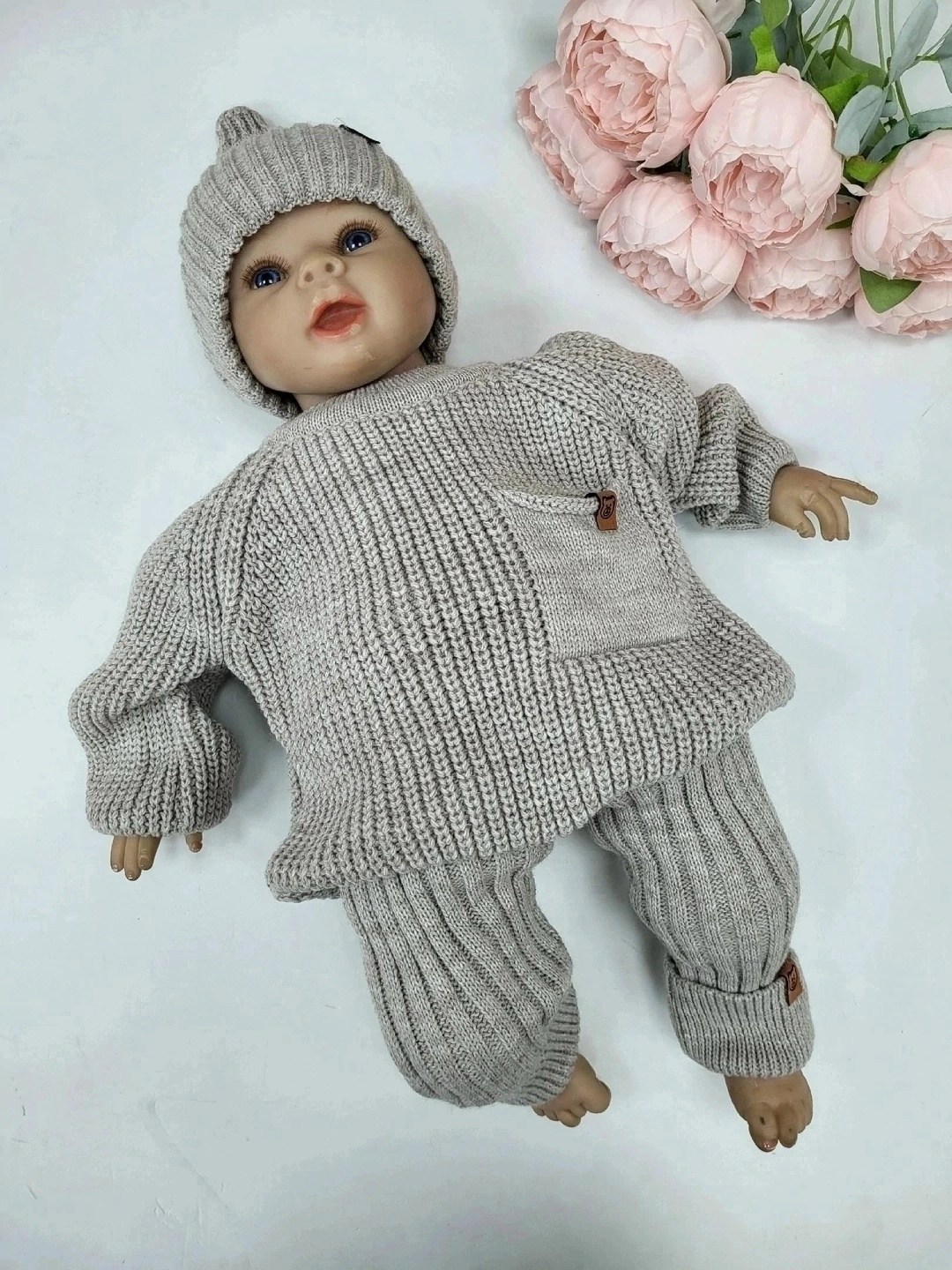 комплект вязаный,вязаный комплект для малыша,вязаный костюм для новорожденного малыша fantastic sleeps,вязаный костюм для новорожденных,костюм вязанный