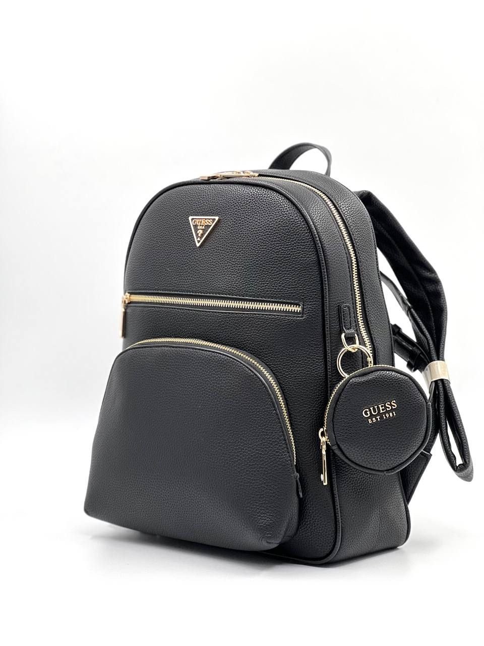 женский рюкзак guess,рюкзак guess коричневый,guess рюкзак,рюкзак guess eco elements backpack hwesg876733 темно-коричневый,рюкзак guess рюкзак guess