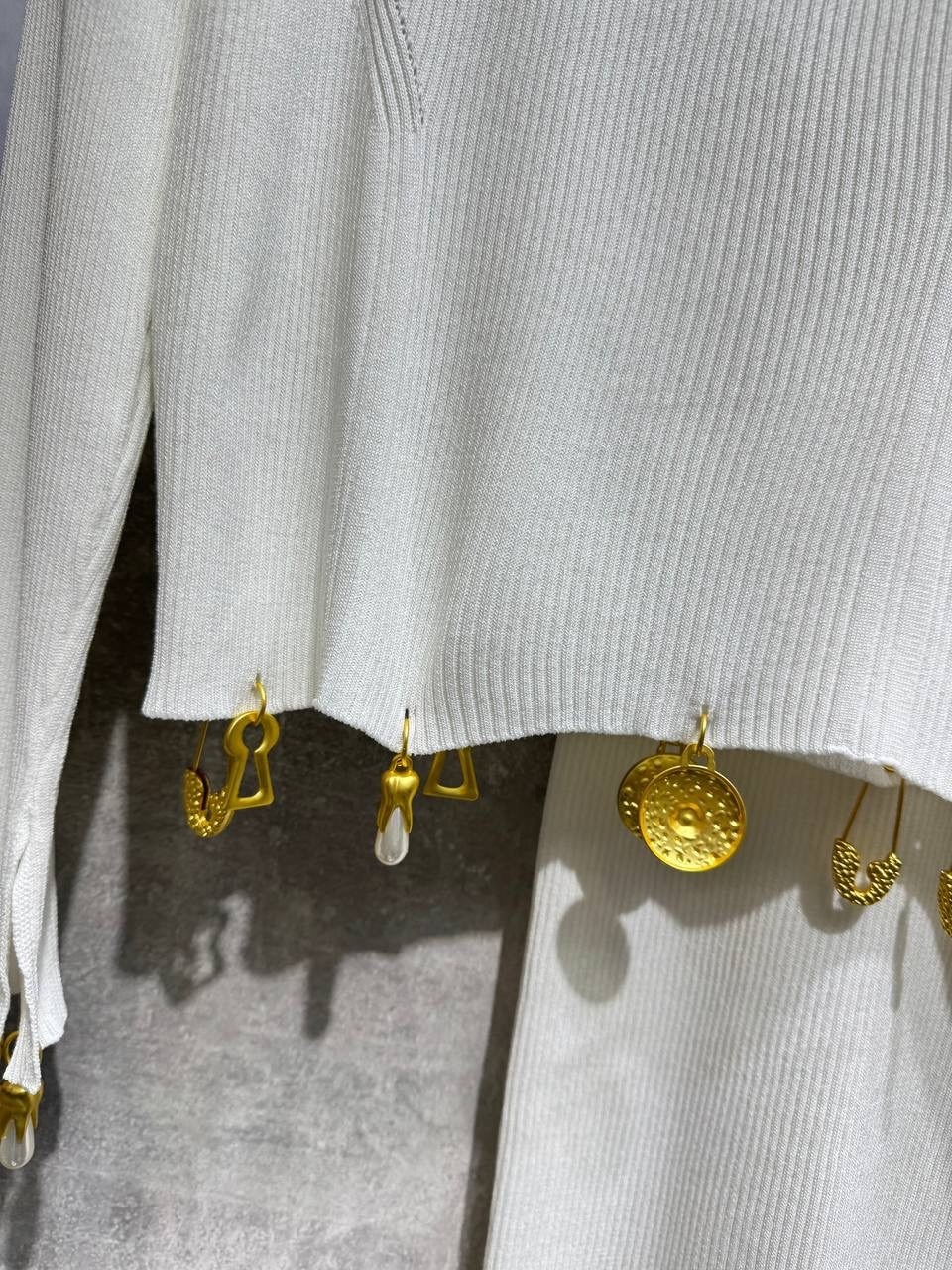 трикотажный костюм,костюм женский лапша,,женский костюм вермишель,кофта