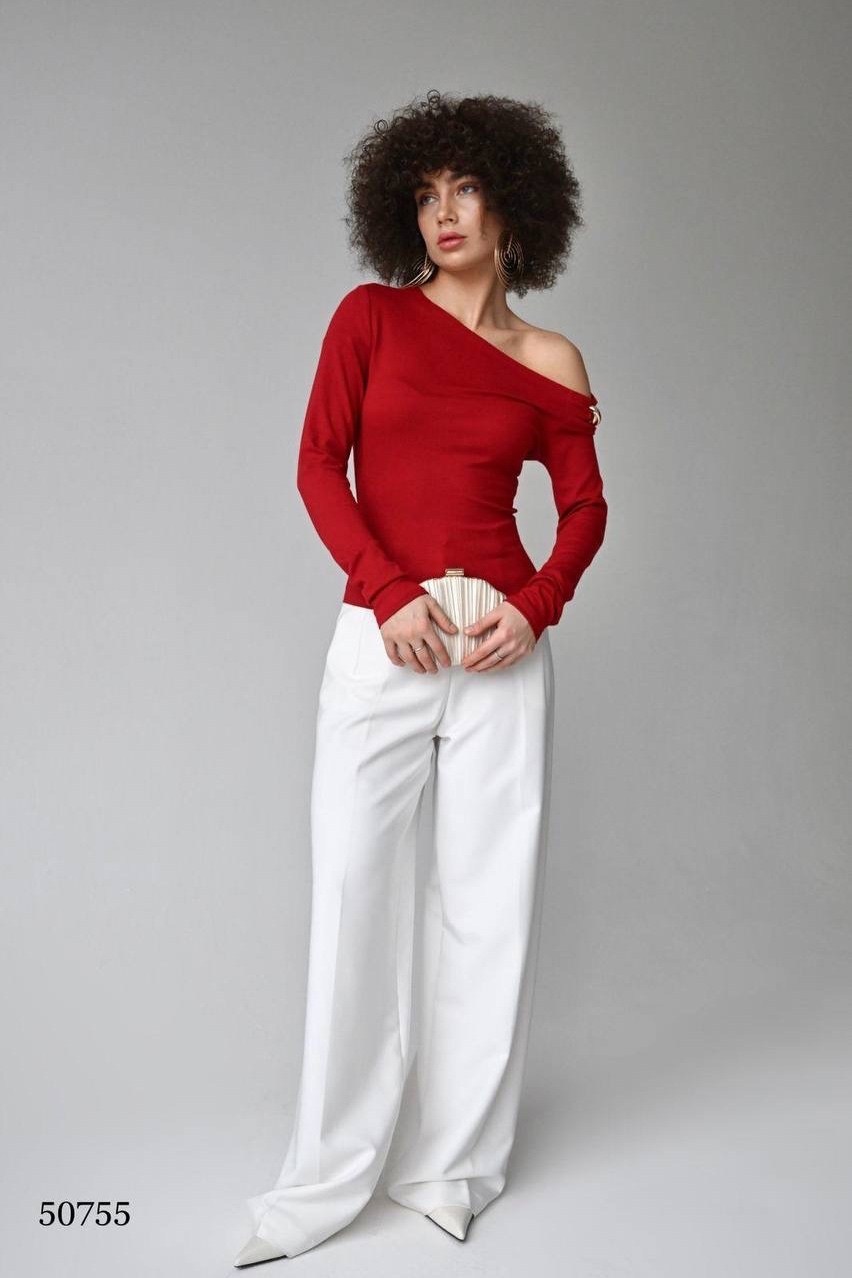 женский лонгслив,кофта офисная,лонгслив облегающий с драпировкой on style,блузка женская,джемпер