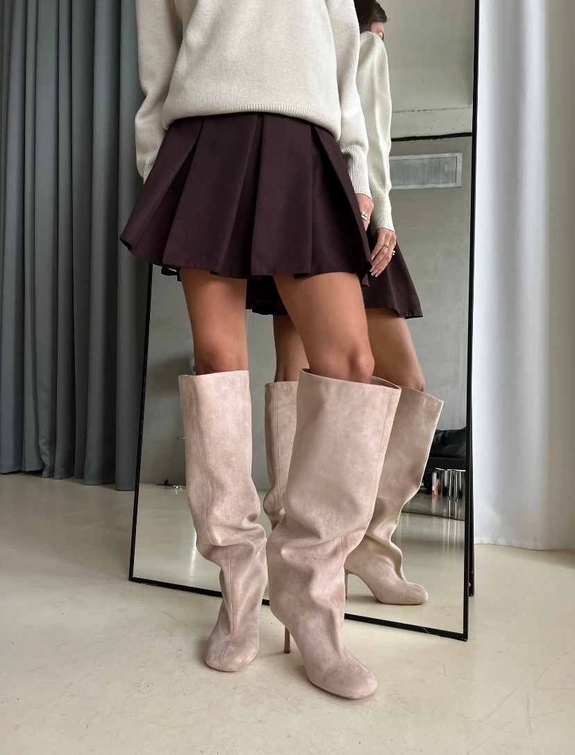 сапоги замшевые,сапоги женские замшевые,женские сапоги,сапоги женские из натуральной замши,сапоги высокие