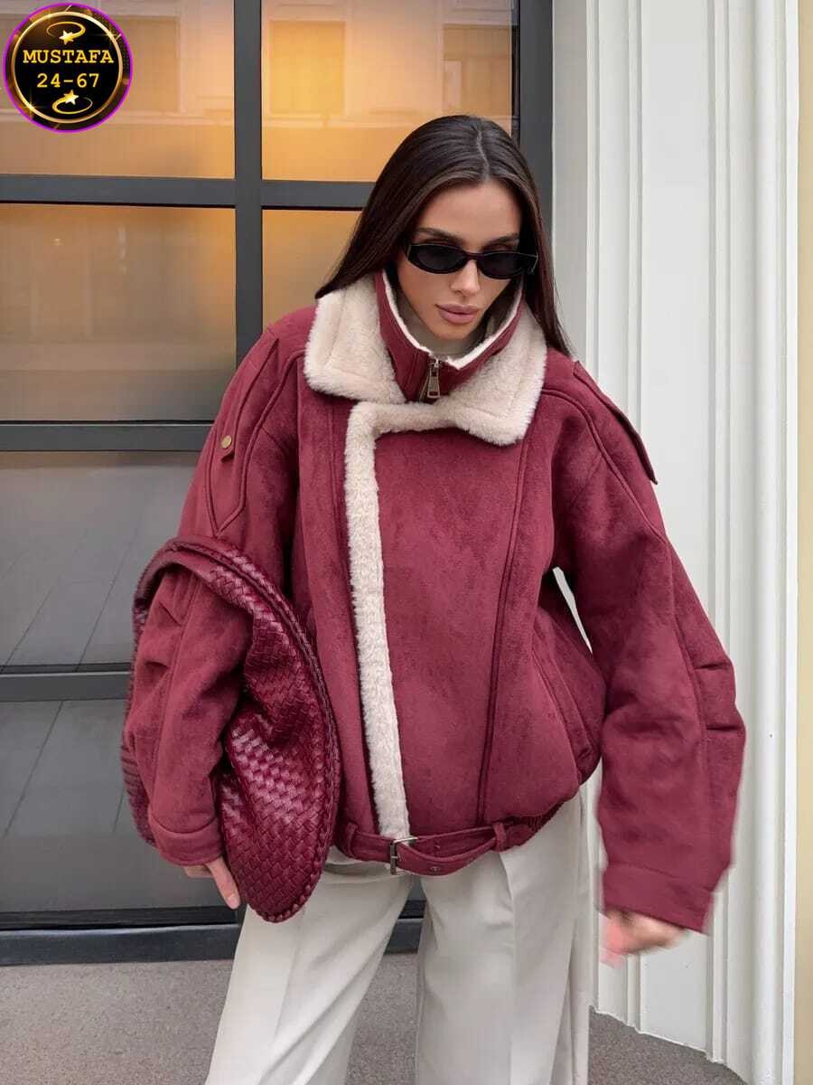 дубленка авиатор оверсайз короткая осень-зима saint shine,вельветовая куртка женская зимняя,куртка бомбер,куртка женская,дубленка авиатор зимняя короткая осень saint shine