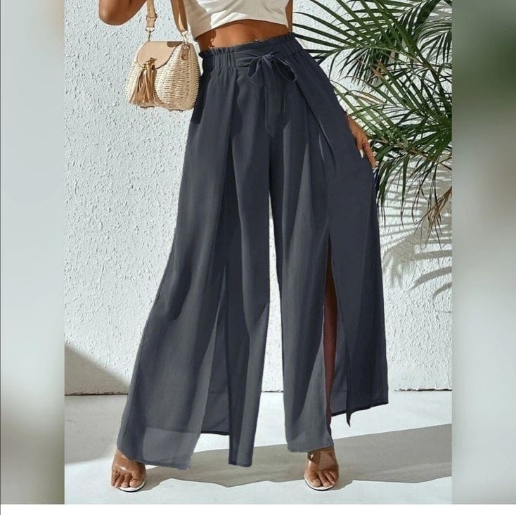 брюки штаны широкие,женские широкие брюки,женские летние брюки с разрезами,летние брюки женские,брюки женские летние палаццо арт. 11263381
