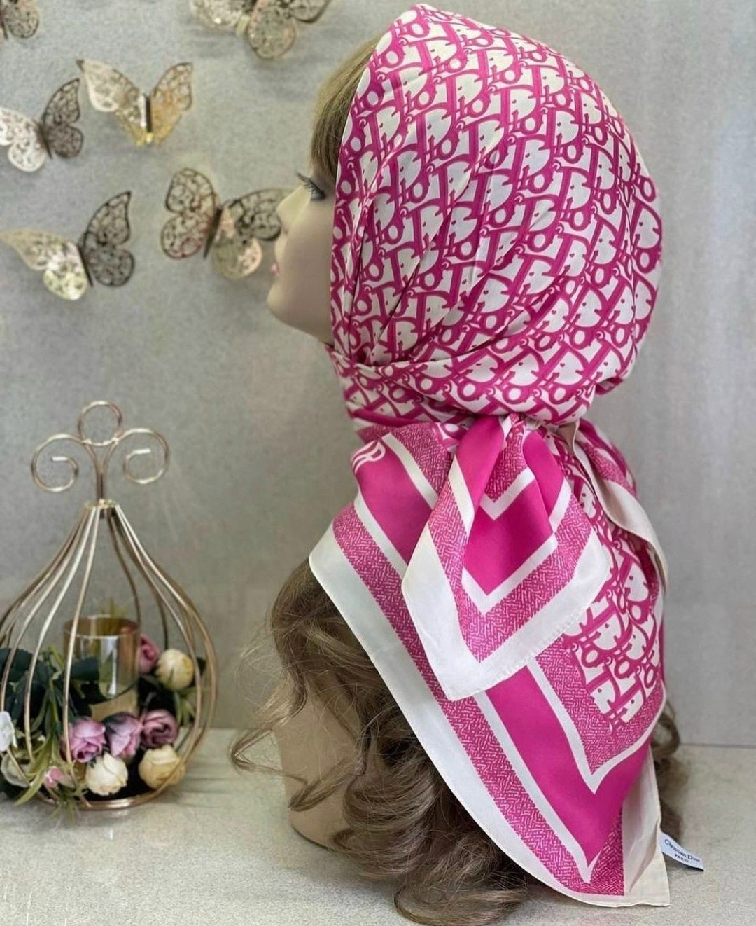 платок на голову шелковый,шелковые платки,платок dior,платки шелковый на голову и шею,платки женские
