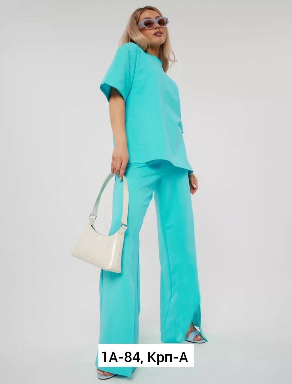 костюм с широкими брюками,костюм с брюками карго,костюм с брюками,трикотажный брючный костюм,костюм женский летний брючный