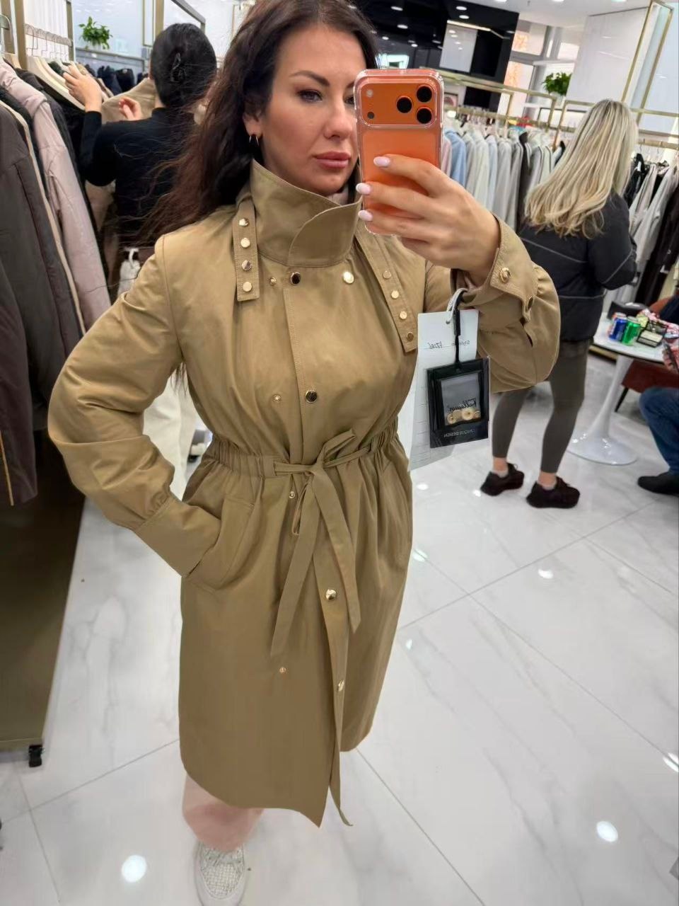 тренч длинный оверсайз плащ серый озон,плащ базовый тренч длинный оверсайз,плащ тренч,тренч,женский плащ тренч