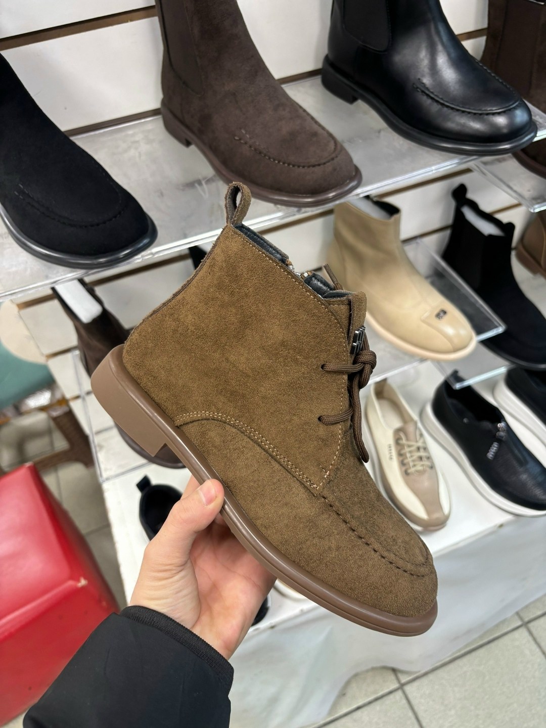 ,женские ботинки,ботинки,ботинки из натуральной замши,замшевые ботинки