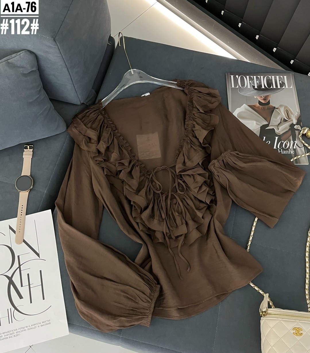 блузка с оборками,блузка желтая,модная блузка,шифоновая блузка,блузка женская