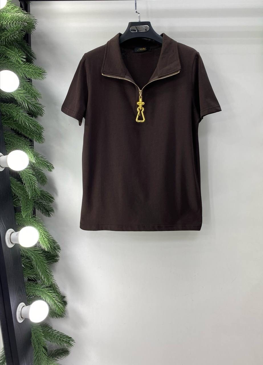 женская кофта,женская футболка,женская футболка поло,футболка на молнии поло с воротником,женской одежды