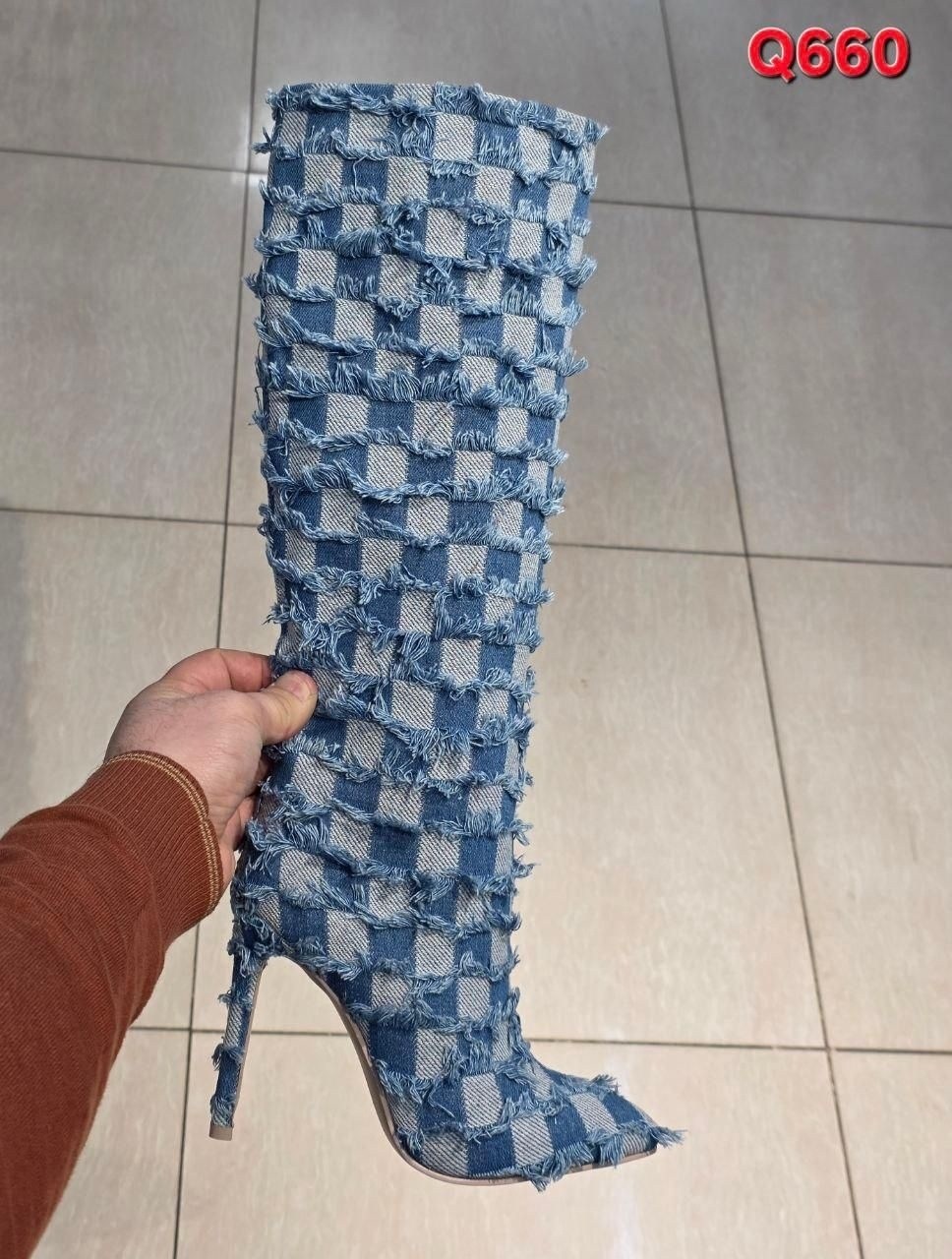 джинсовые сапоги,,джинсовые сапоги на каблуке,высокие сапоги,женские сапоги
