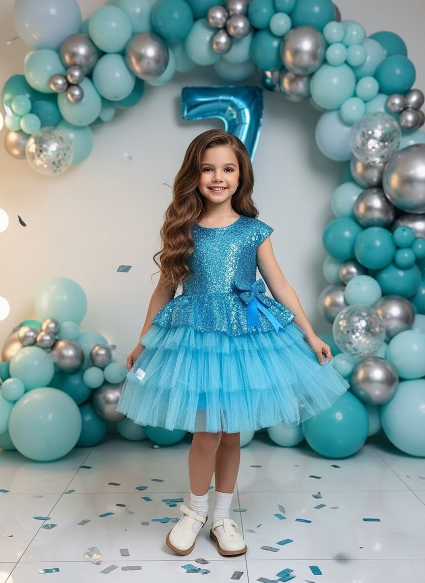 платье для девочки,нарядное платье,детское платье,платье нарядное для девочки,голубое платье для девочки