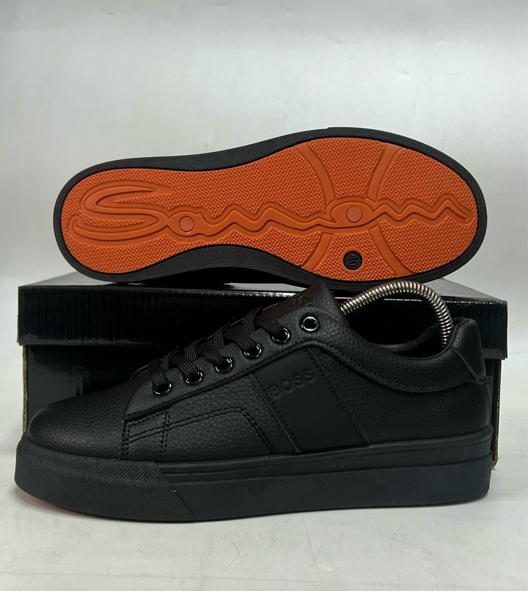 ,кеды мужские,кеды мужские кожаные,boss кроссовки,кеды ruggi nappa размер 37 черный