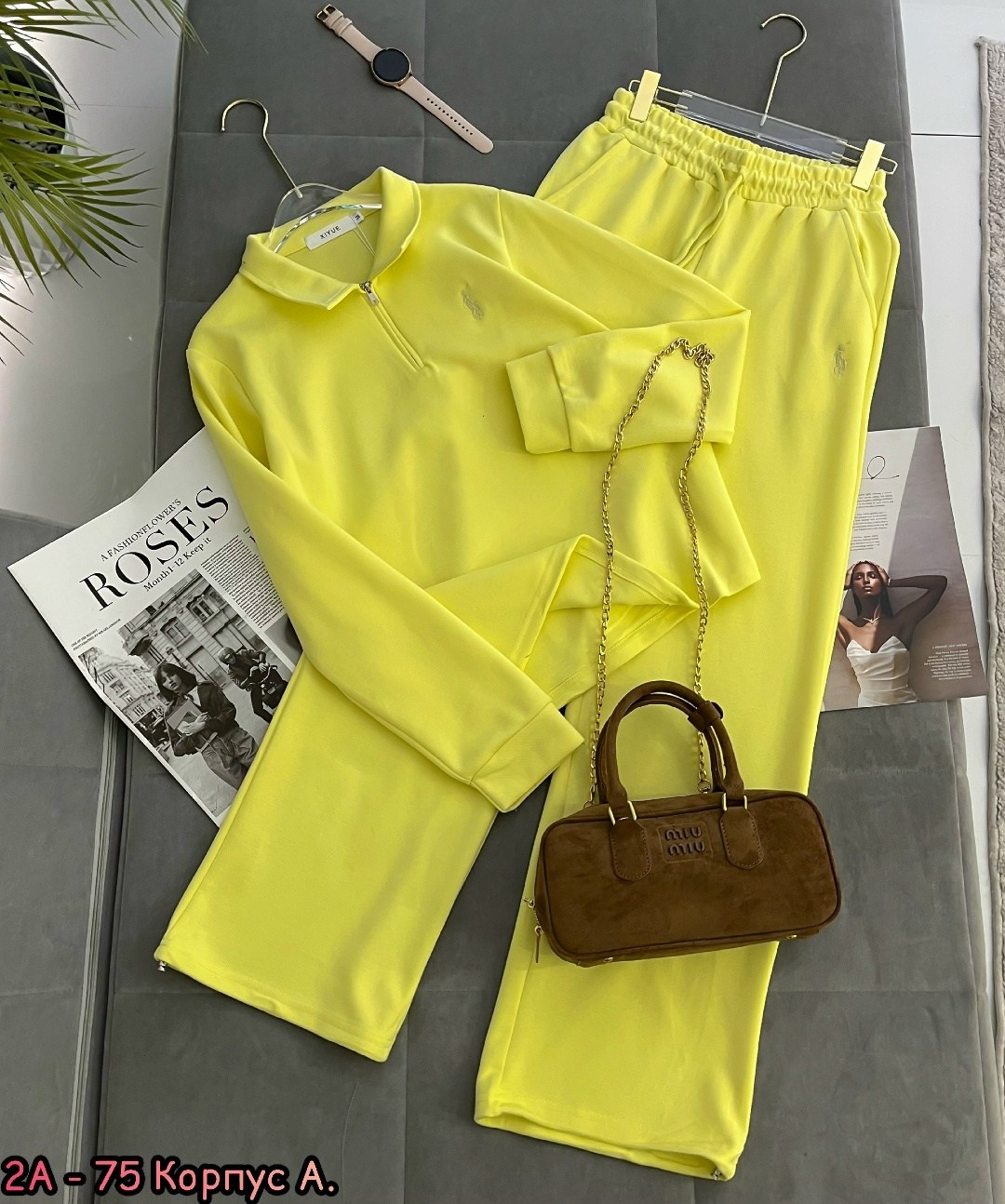 женский спортивный костюм,женские костюмы,костюм желтый,трикотажные костюмы,спортивный костюм