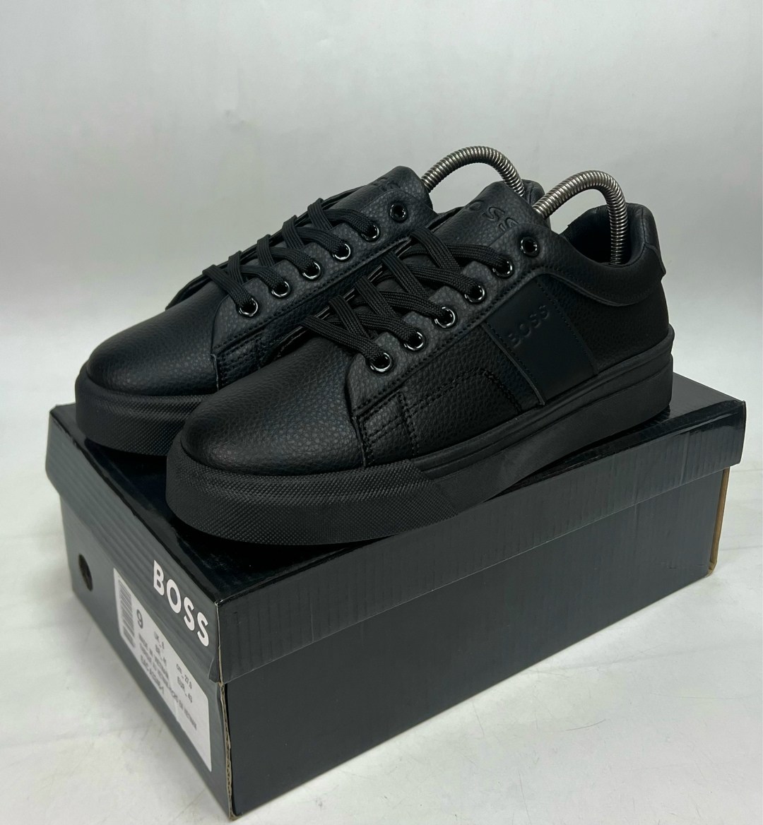 ,кеды мужские,кеды мужские кожаные,boss кроссовки,кеды ruggi nappa размер 37 черный