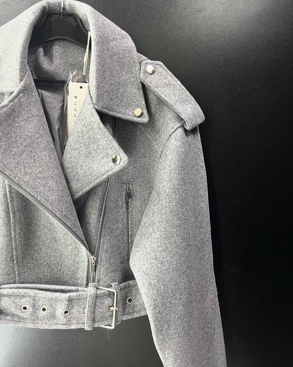 косуха женская шерстяная оверсайз kyfon,куртка косуха из пальтовой ткани женская,куртка косуха,модная женская куртка,косуха