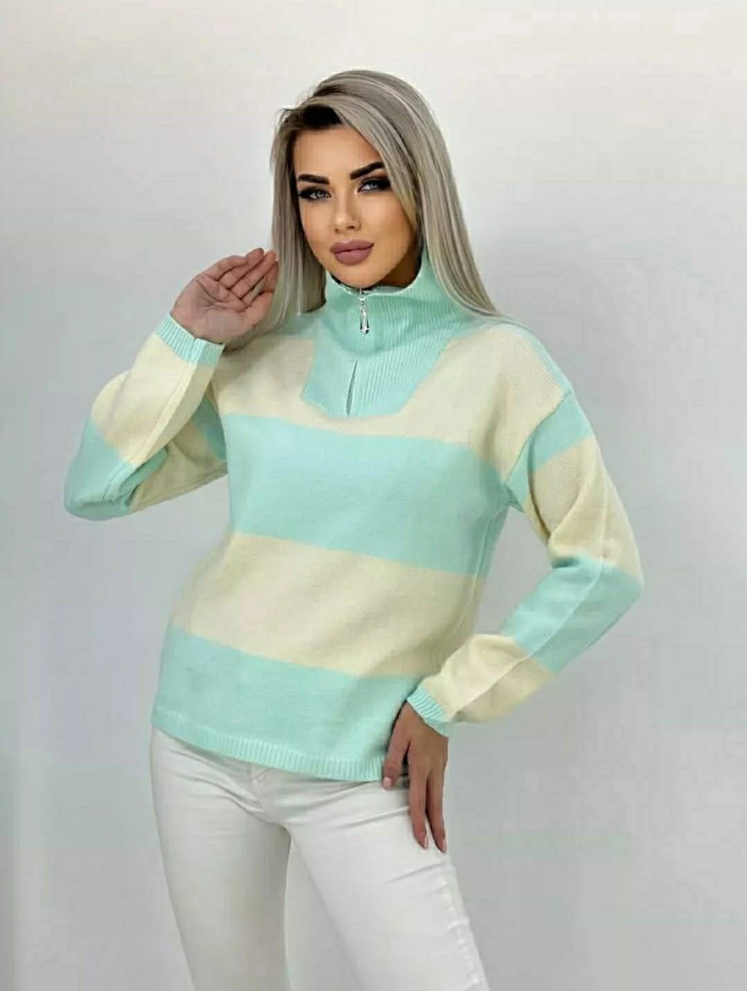 женская кофта,кофта трикотаж,бирюзовый джемпер,женские свитера,свитер