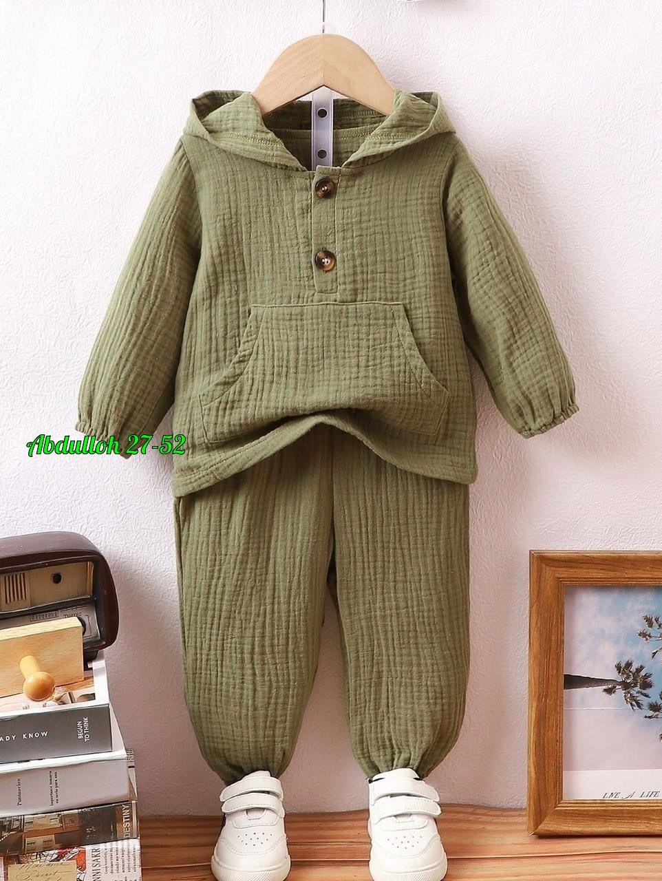 комплект одежды для мальчика,костюм из муслина,муслиновый костюм детский,костюмчик,детский костюм двойка