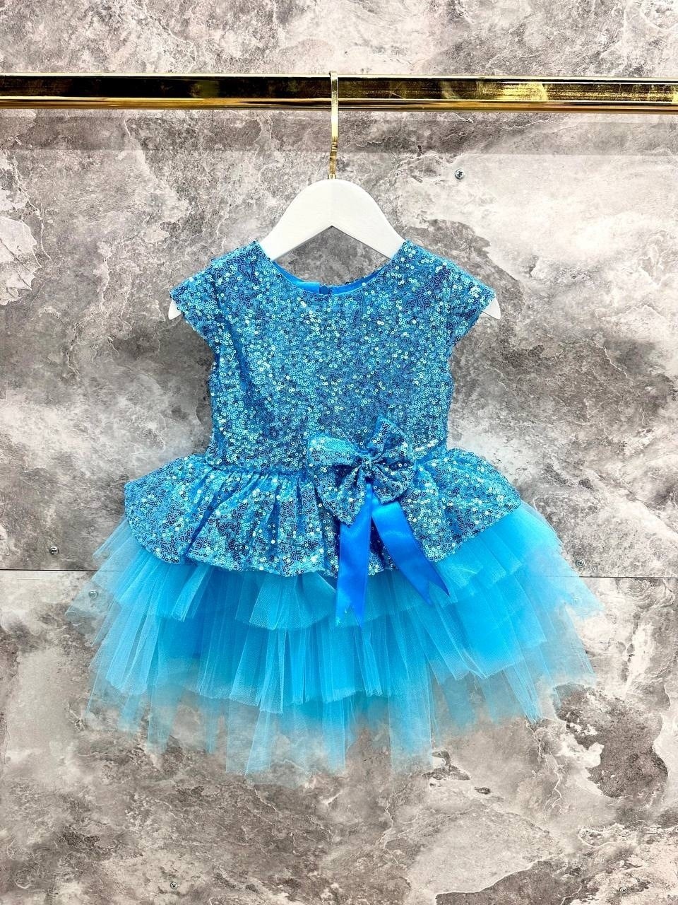 платье для девочки,нарядное платье,детское платье,платье нарядное для девочки,голубое платье для девочки
