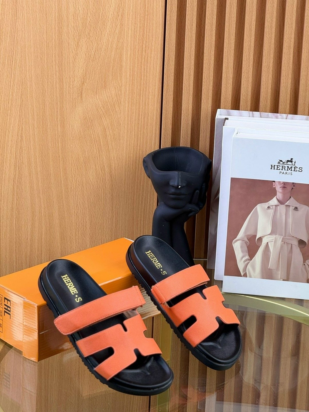 шлепанцы hermes оранжевые,шлепки эрмес,hermes босоножки,,hermes сандалии