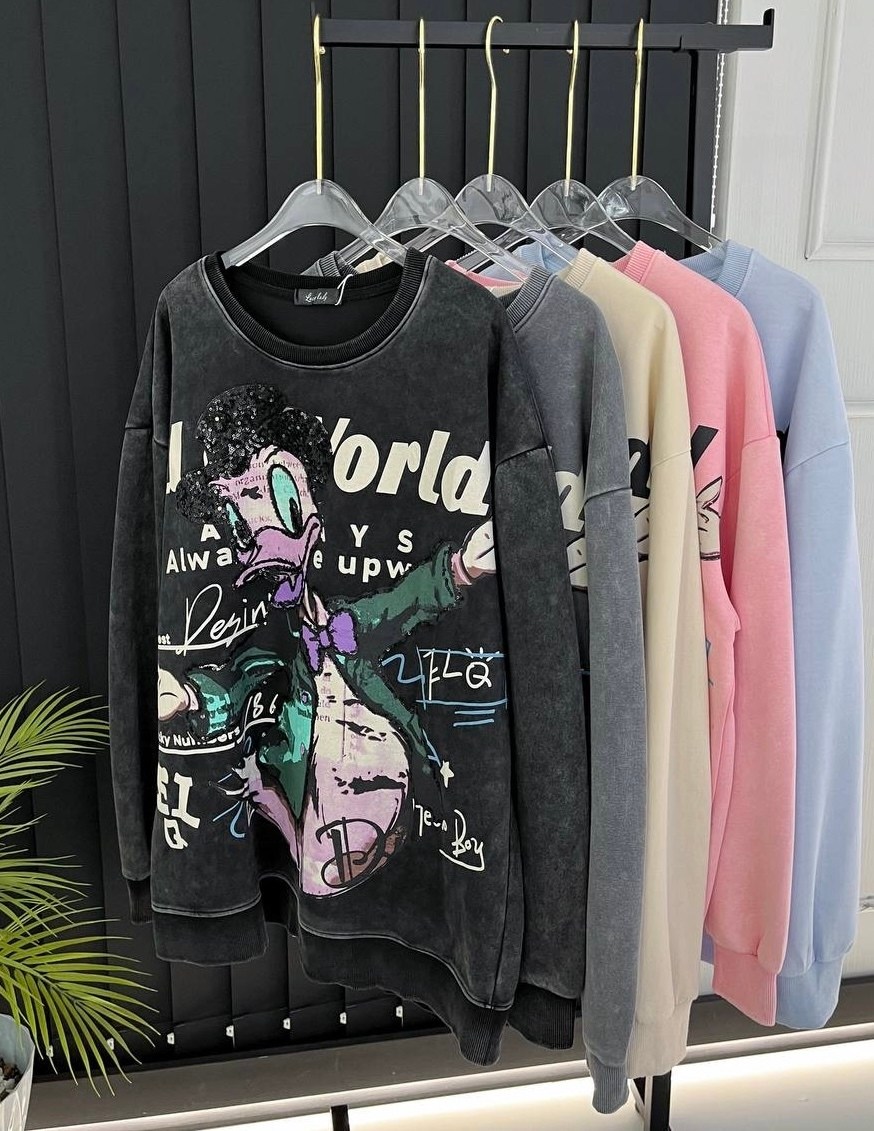 свитшот,женский свитшот,свитшот и толстовка,стильный свитшот,свитшот с принтом