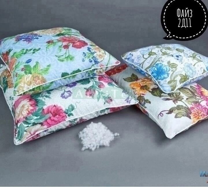 подушка синтепоновая 70х70,подушка пух перо,подушка холлофайбер,подушек,подушка текстиль