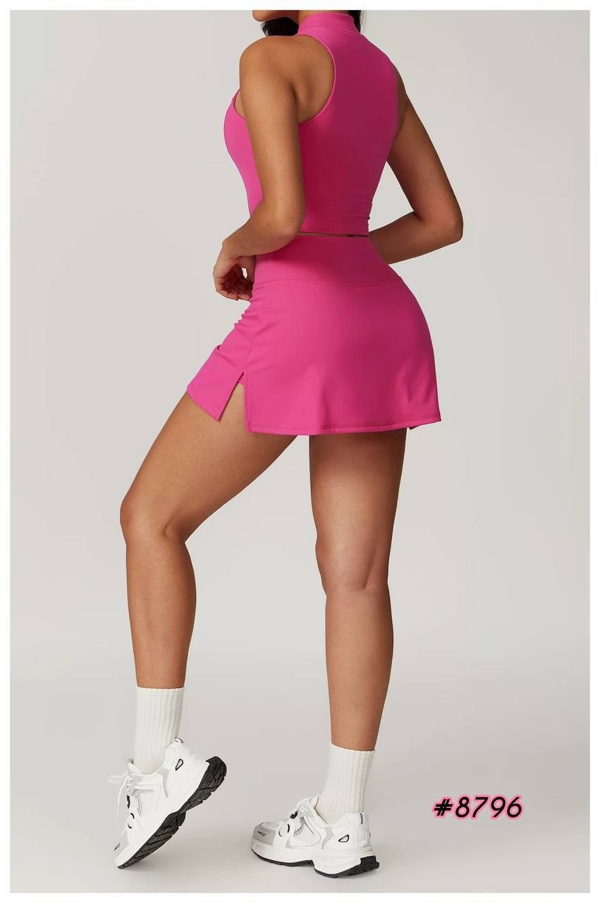 спортивная мини юбка,женские спортивные топы,спортивная юбка,теннисная юбка женская,юбка и топ