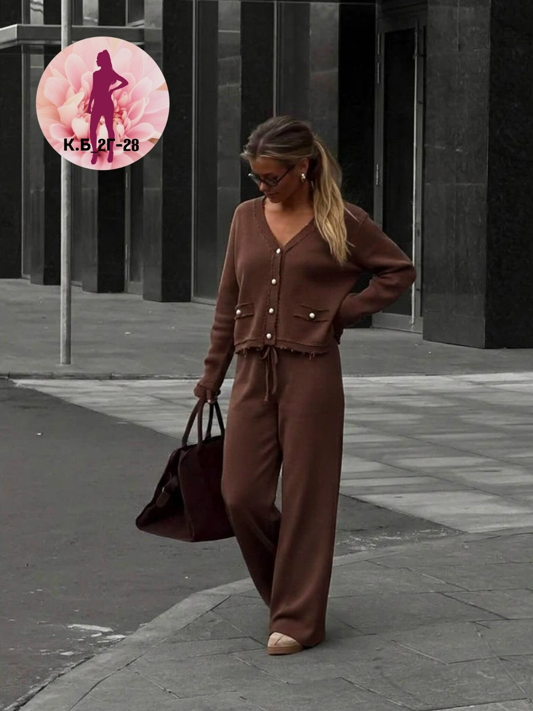 костюм с широкими брюками,кашемировый женский костюм,трикотажный костюм,трикотажный брючный костюм cast-up,брючный трикотажный костюм